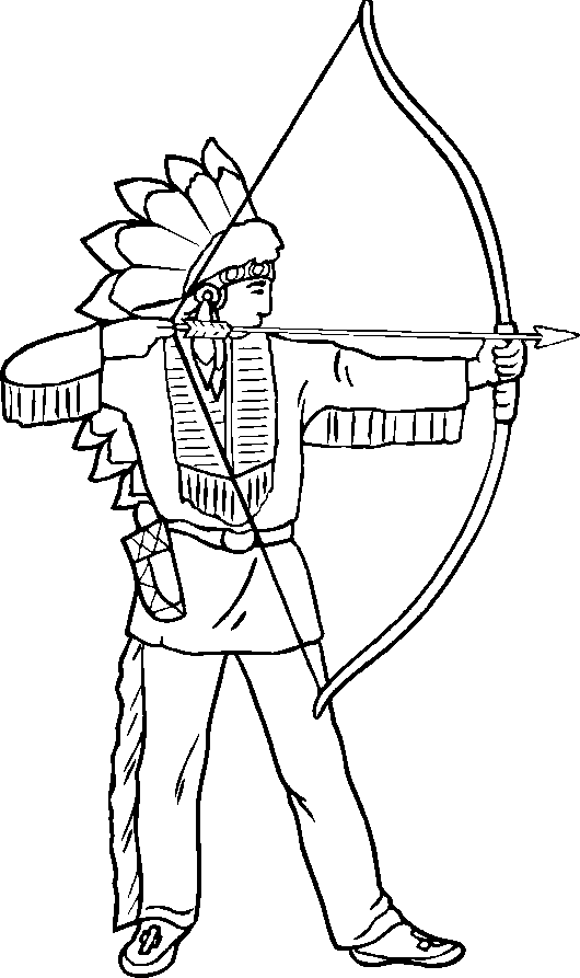 native american indians coloring pages - photo #35