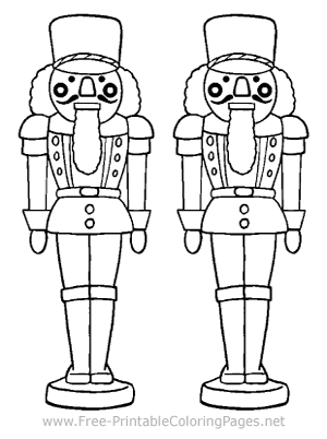 Wooden Soldier Coloring Page