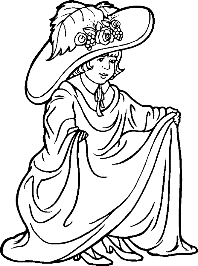 People Coloring Pages - Free Printable Coloring Pages
