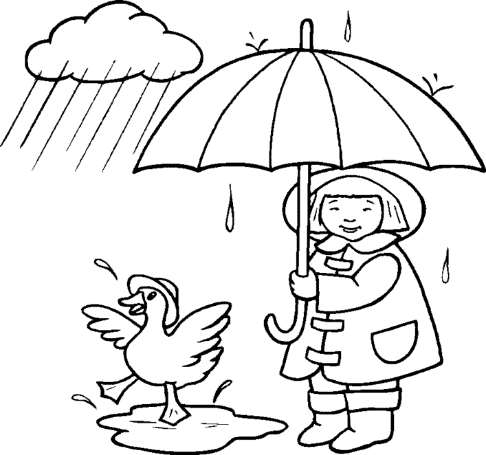 80 Rain Coloring Pages Printable , Free HD Download
